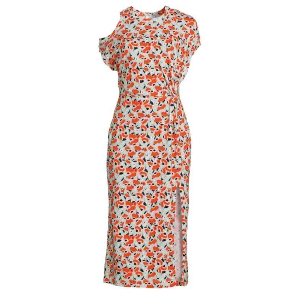 Rare Tanya Taylor Luella Floral Cutout Dress in POPPY FIELD Size S NWOT - Picture 3 of 9